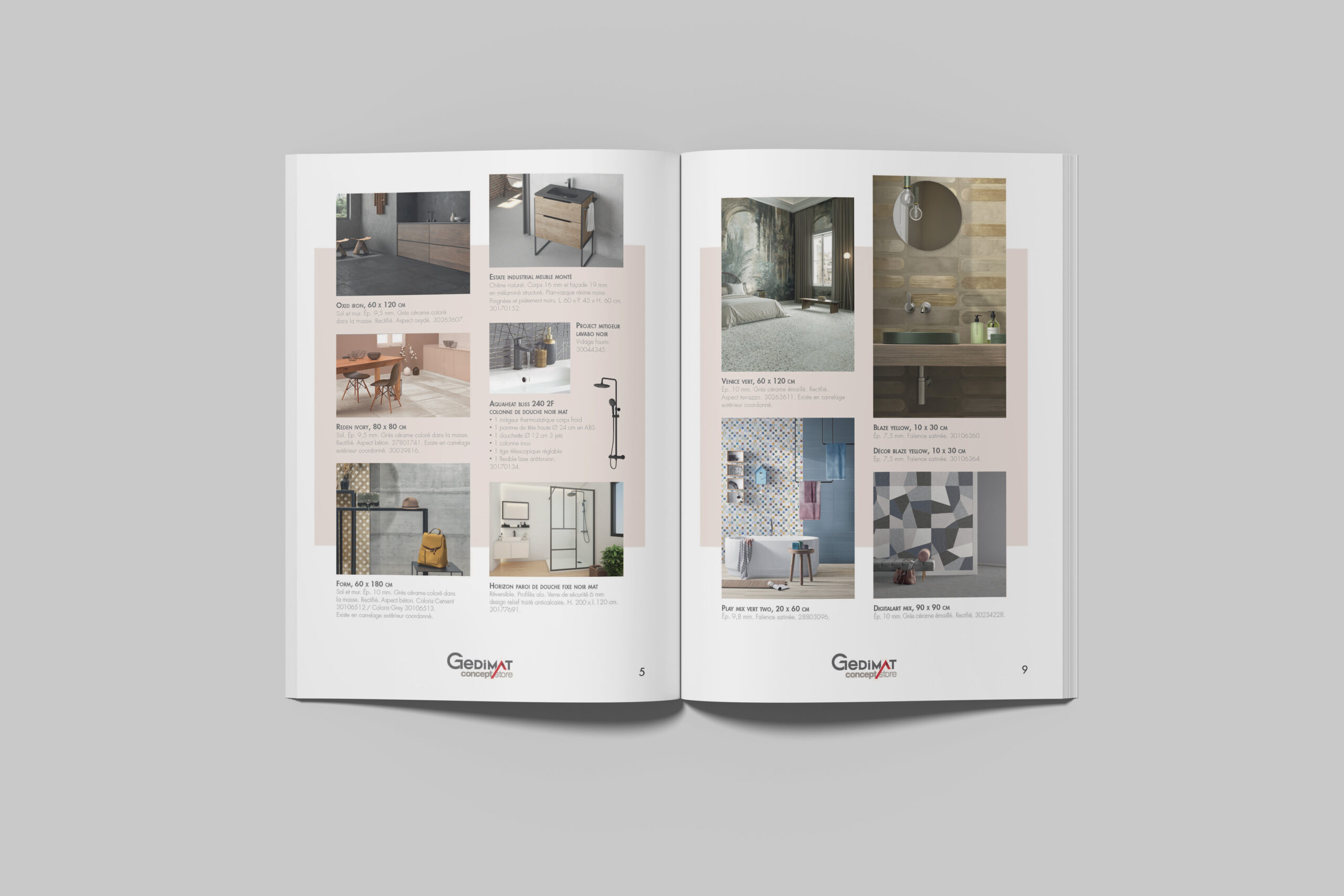 catalogue sol & bains